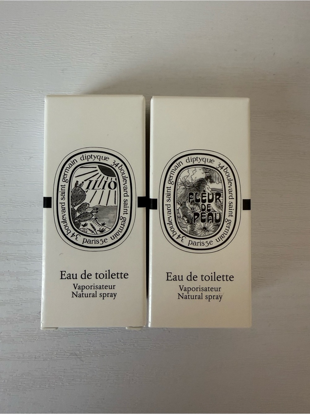 Set of 2 diptyque EDT